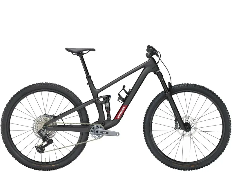 Trek Top Fuel 9.8 GX AXS Mountain Bike In Matte Dark Web