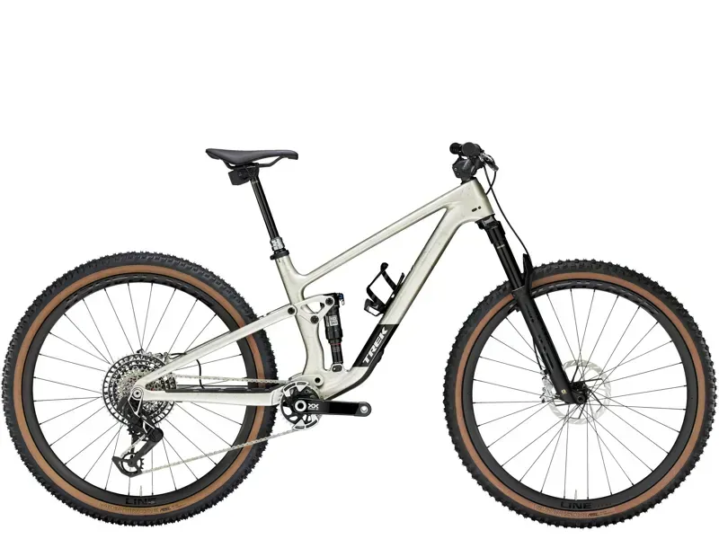 Trek Top Fuel 9.9 XX AXS Gen 4 Mountain Bike In Lunar Silver