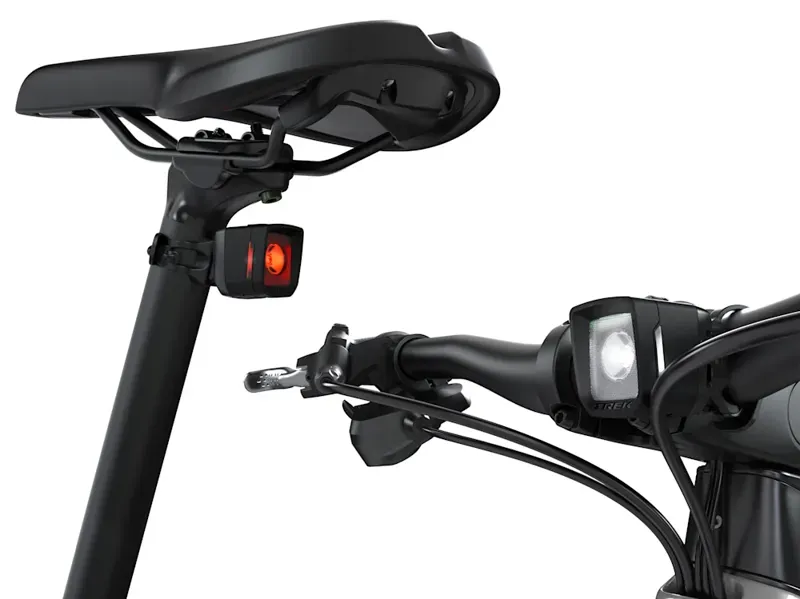 Trek Ion 100 R/Flare R City Bike Light Set in Black-5