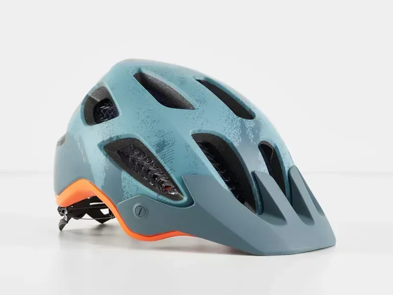 Trek Rally WaveCel Mountain Bike Helmet in Battleship Blue/Orange