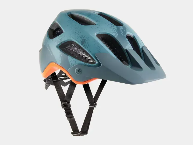 Trek Rally WaveCel Mountain Bike Helmet in Battleship Blue/Orange-4