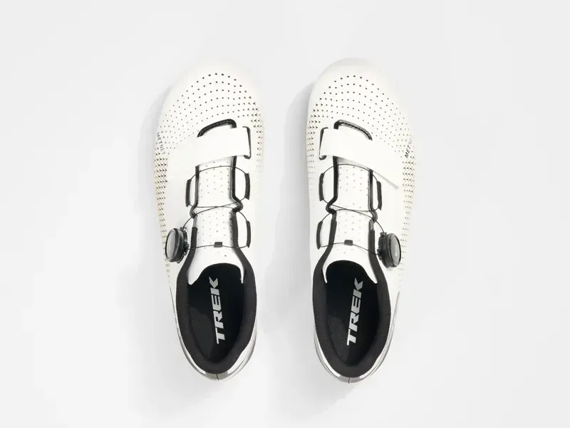 Trek Circuit Road Cycling Shoes In White-3