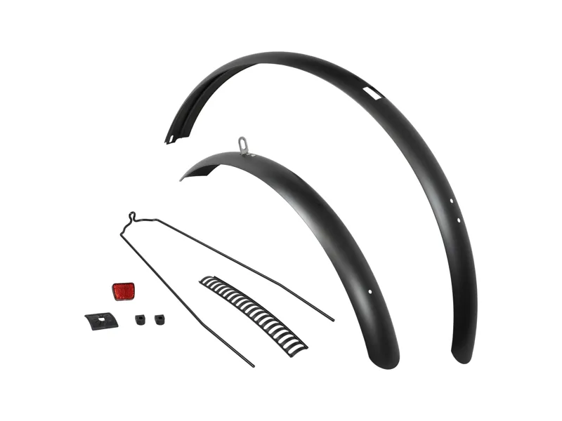 Trek TM+ 700 x 60mm Mudguard Set in Grey