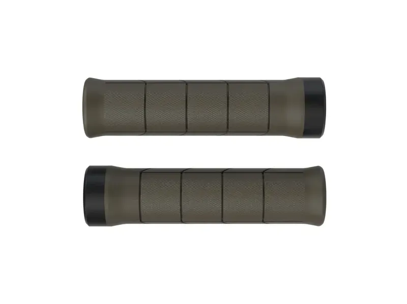 Trek Line Comp 130mm MTB Grip Set in Olive Drab