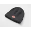 Trek Red Patch Beanie in Grey