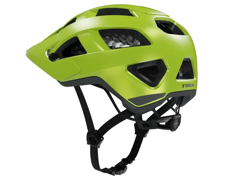 Trek Quantum WaveCel Mountain Bike Helmet In Power Surge Matte-1