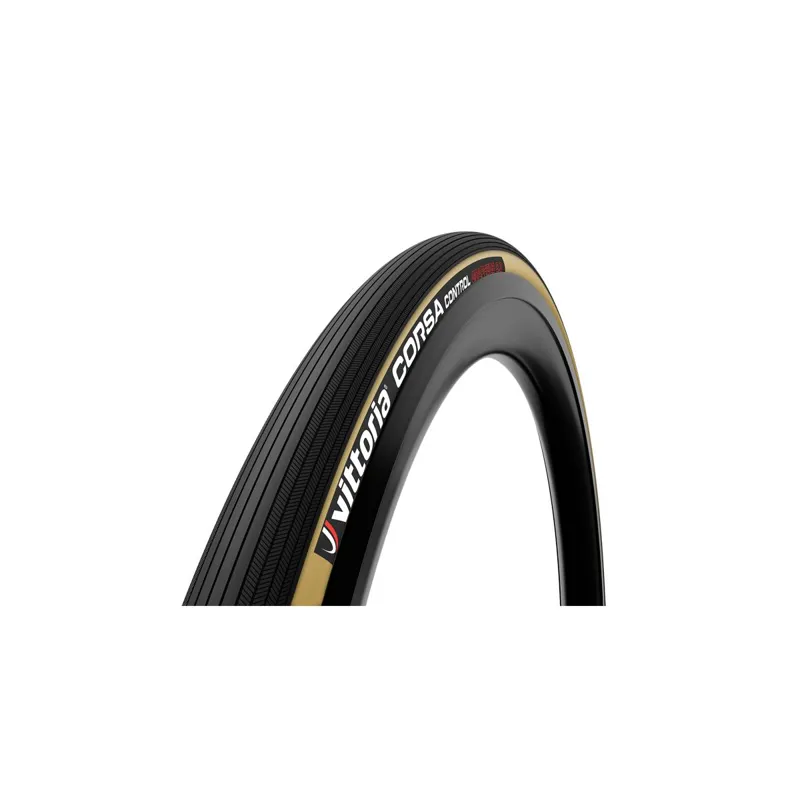 Vittoria Corsa Control 700c Foldable Bead Tyre in Black