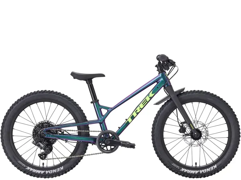 Trek Wahoo 20 Trail Kids Hybrid Bike in Emerald Iris