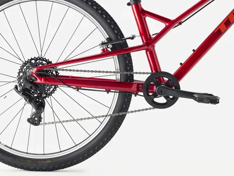Trek Wahoo 26 Path Kids Bike in Fury Red-5