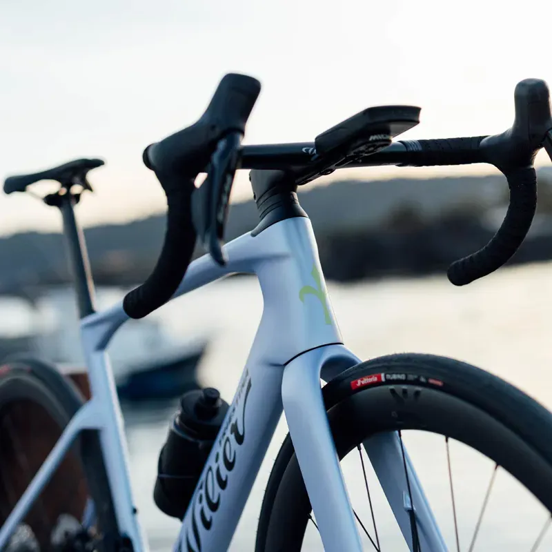 Wilier Rapida 105 Di2 Bike in Dusk Grey-2