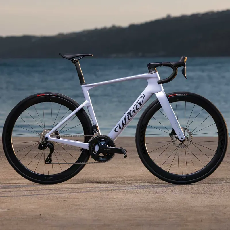 Wilier Rapida 105 Di2 Bike in Dusk Grey-7