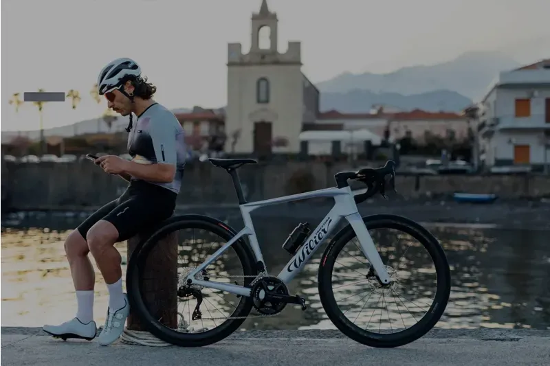 Wilier Rapida 105 Di2 Bike in Dusk Grey-9