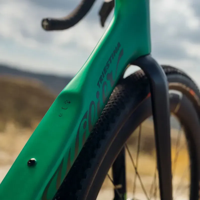 Wilier Rave SLR ID2 Frameset w/Stemma S2 in Pixel Green-2